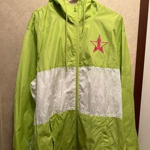 Jeffree Star Cosmetics 3XL Chartreuse Windbreaker- from Jawbreaker Collection